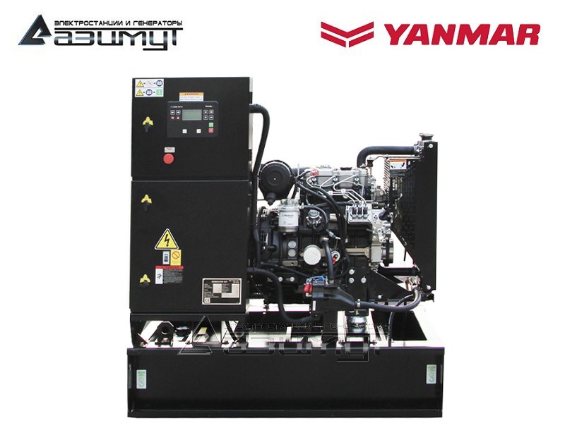 3-фазный дизель генератор 10 кВт Yanmar АДС-10-Т400-РЯ