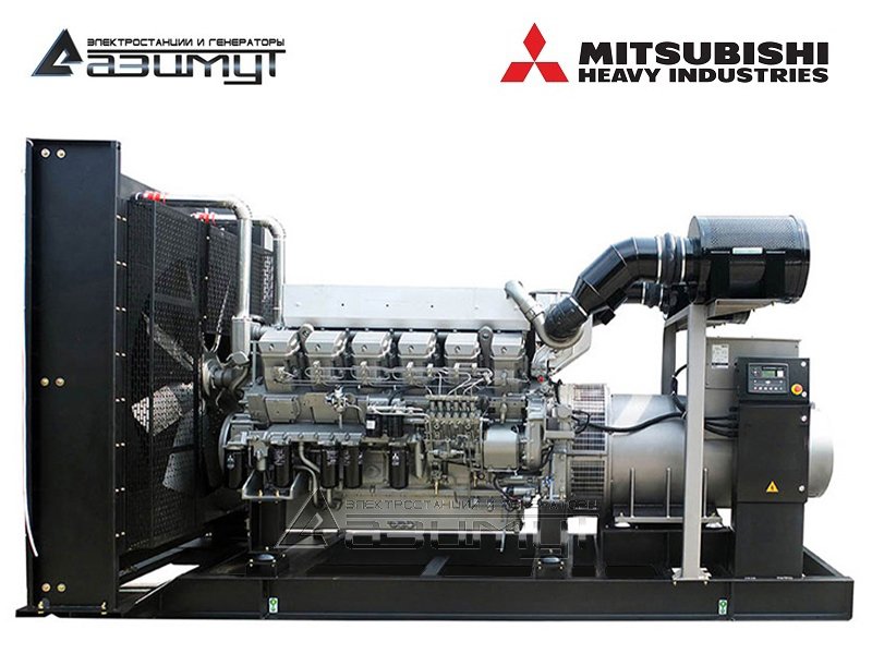 ДГУ 1000 кВт Mitsubishi-SME с АВР