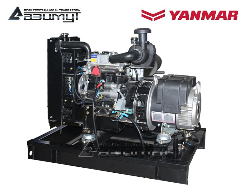 3-фазный дизель генератор 12 кВт Yanmar АДС-12-Т400-РЯ