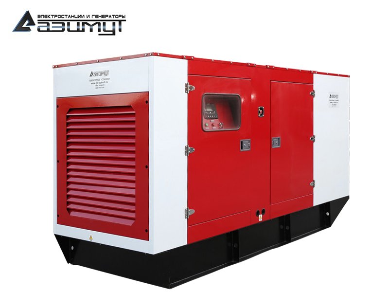Дизельный генератор АД-200С-Т400-1РКМ160 Shangyan мощностью 200 кВт в кожухе