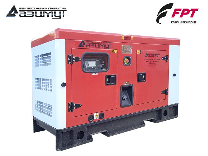 Дизельный генератор 25 кВт FPT (Iveco) в шумозащитном кожухе АД-25С-Т400-1РКМ20