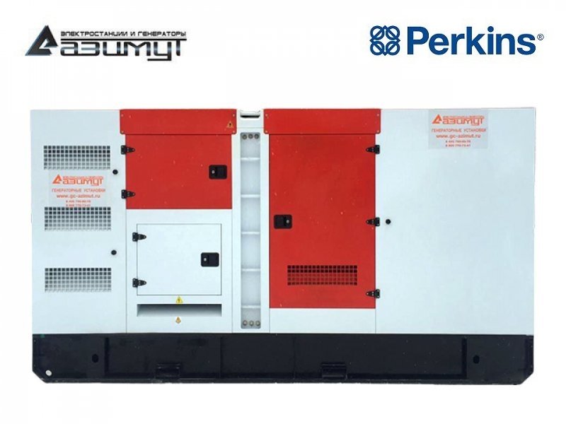 Дизельный генератор 280 кВт Perkins (США) в кожухе, АД-280С-Т400-1РКМ18US