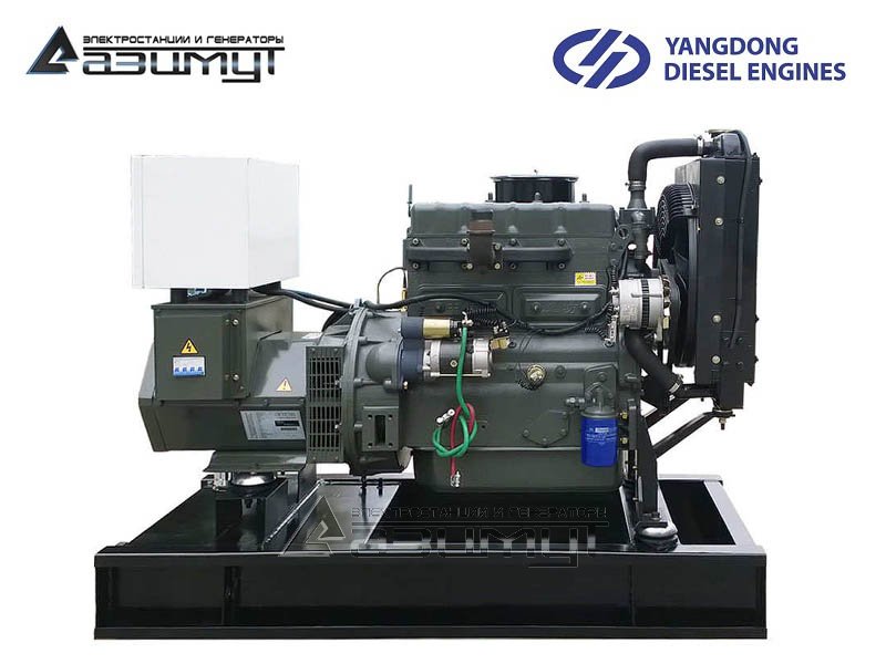 Дизель генератор 30 кВт Yangdong АД-30С-Т400-1РМ55