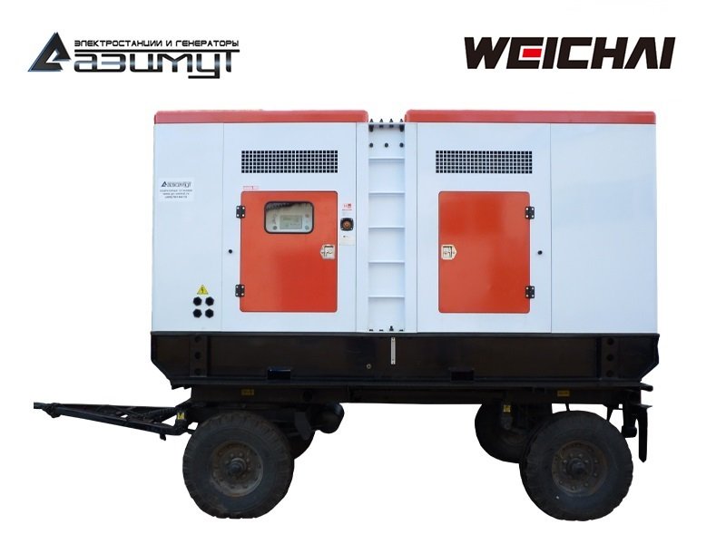 Передвижная электростанция дизельная 300 кВт Weichai с АВР ЭД-300-Т400-2РКМ7