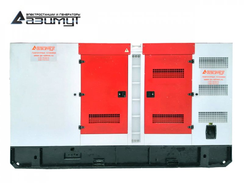 Дизельный генератор АД-360С-Т400-2РКМ5 SDEC мощностью 360 кВт (380 В) в кожухе с АВР