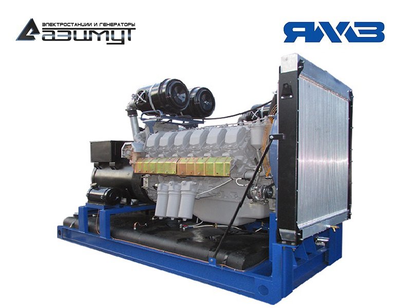 Дизельный генератор ЯМЗ 400 кВт АД-400С-Т400-2РМ2 с АВР