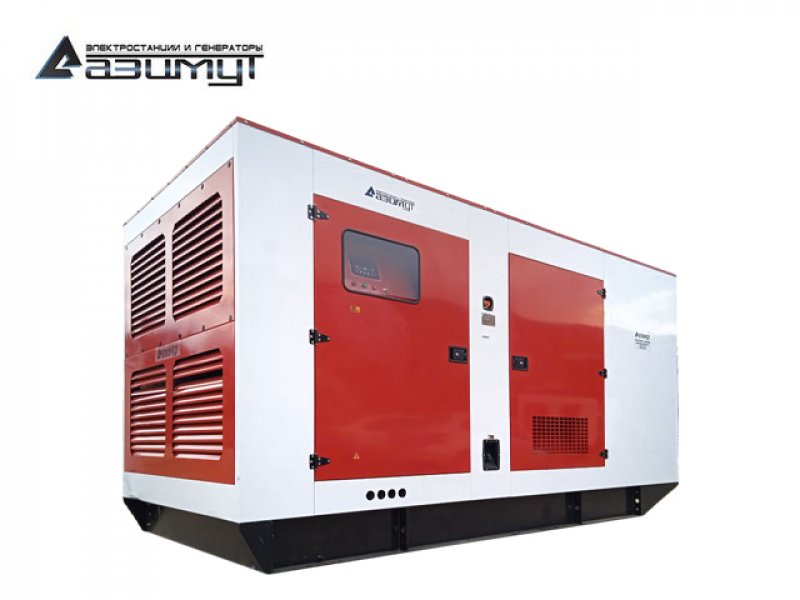 Дизельный генератор АД-400С-Т400-2РКМ5 SDEC мощностью 400 кВт (380 В) в кожухе с АВР