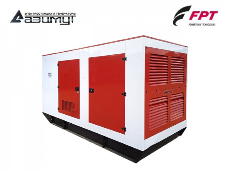Дизельный генератор 400 кВт FPT (Iveco) в кожухе АД-400С-Т400-1РКМ20