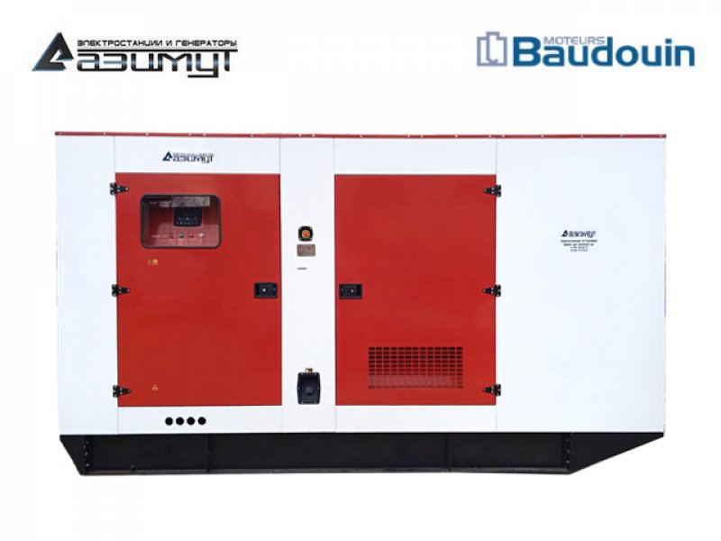 Дизельная электростанция 400 кВт Baudouin Moteurs в кожухе с АВР, АД-400С-Т400-2РКМ9