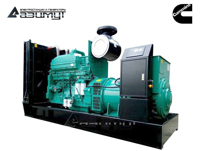 Дизельный генератор 460 кВт Cummins - CCEC (Китай) АД-460С-Т400-2РМ15 с АВР