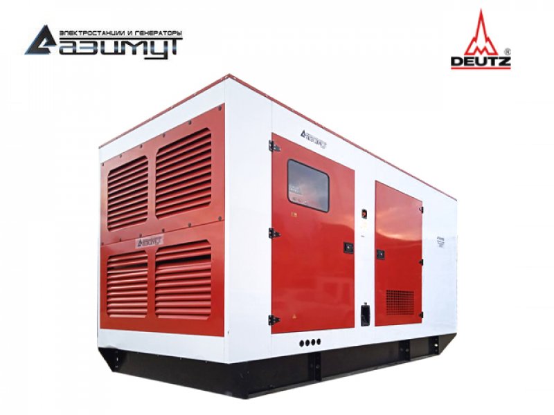 Дизельный генератор 480 кВт Deutz в кожухе с АВР АД-480С-Т400-2РКМ6С