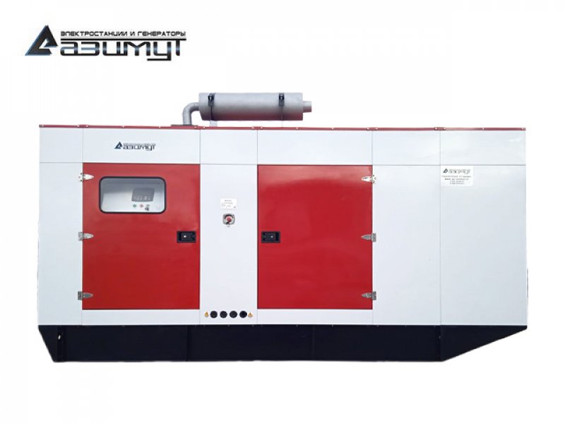 Дизельный генератор АД-580С-Т400-2РКМ16 Shangyan мощностью 580 кВт в кожухе с АВР