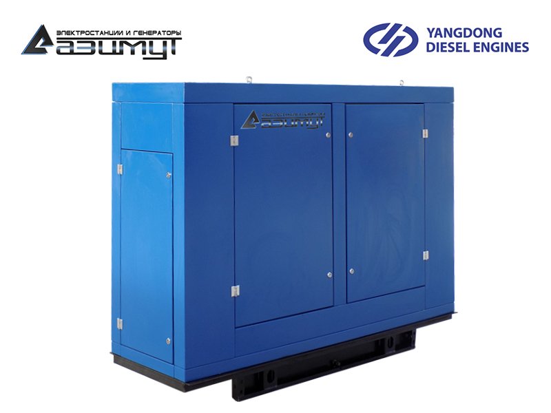 Дизельный генератор 8 кВт Yangdong под капотом с АВР АД-8С-Т400-2РПМ55