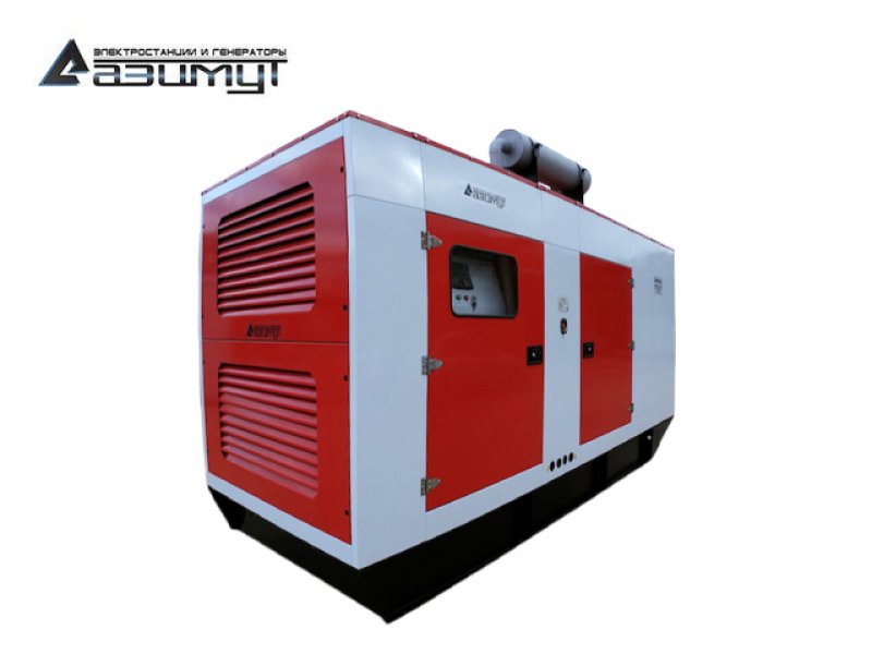 Дизельный генератор АД-800С-Т400-2РКМ13 Woling мощностью 800 кВт в кожухе с АВР