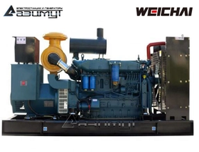 Дизельный генератор 300 кВт Weichai АД-300С-Т400-2РМ7 с АВР