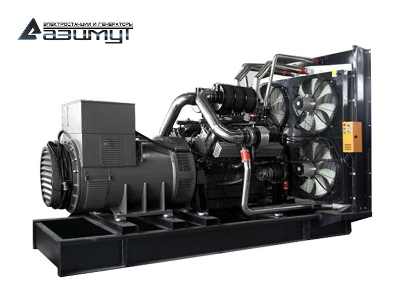 Дизель генератор 600 кВт АД-600С-Т400-1РМ11 открытого типа
