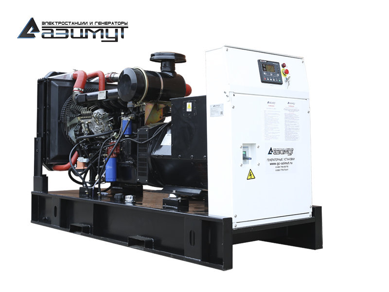 Дизельный генератор АД-150С-Т400-2РМ5 SDEC мощностью 150 кВт (380 В) открытого исполнения с автозапуском (АВР)