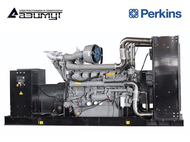 Дизельный генератор Perkins АД-1080С-Т400-1РМ18 мощностью 1080 кВт