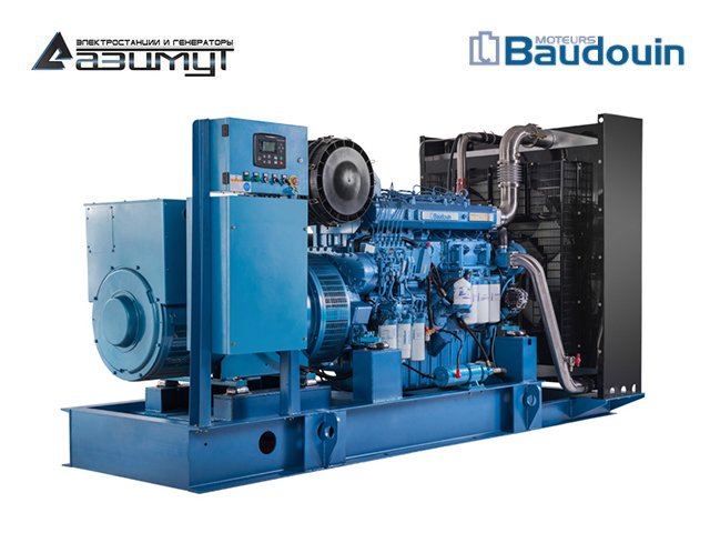 Дизель генератор АД-250С-Т400-1РМ9 Baudouin Moteurs мощностью 250 кВт