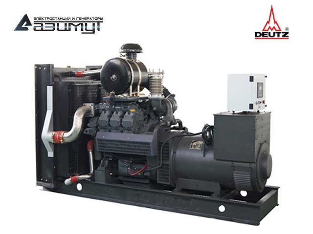 Дизельный генератор АД-250С-Т400-1РМ6C Deutz мощностью 250 кВт