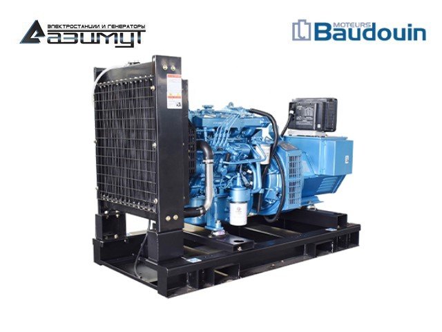 Дизельный генератор АД-50С-Т400-1РМ9 Baudouin Moteurs мощностью 50 кВт