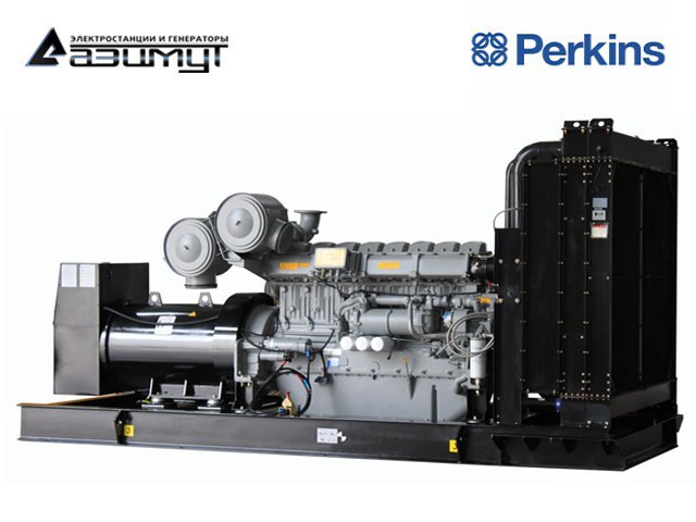 Дизельный генератор Perkins АД-800С-Т400-1РМ18 мощностью 800 кВт