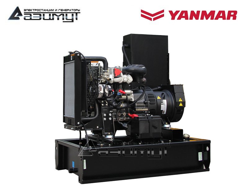 Однофазный дизельный генератор 10 кВт Yanmar АДС-10-230-РЯ2 с автозапуском (АВР)