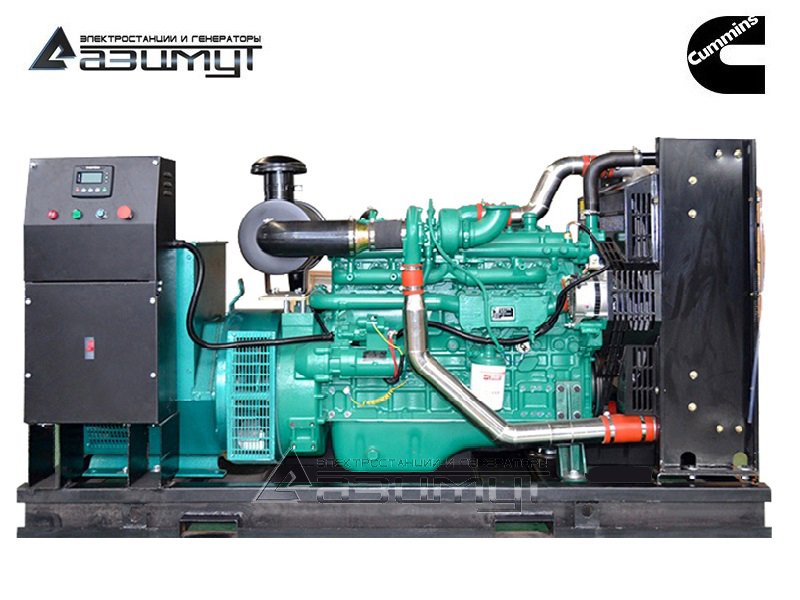 Дизельный генератор 100 кВт Cummins - DCEC (Китай) АД-100С-Т400-1РМ15