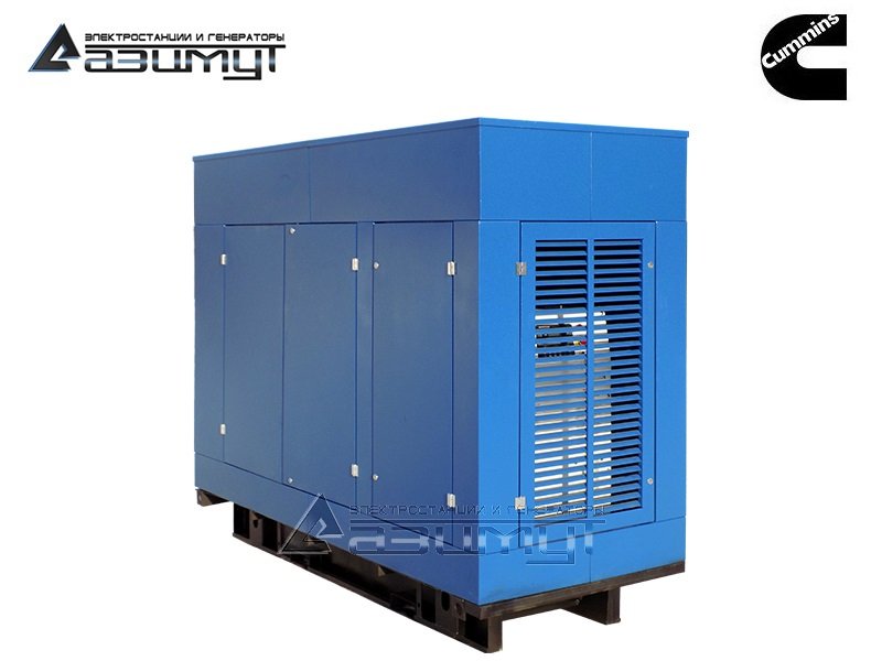 Дизельный генератор 100 кВт Cummins (Китай) под капотом, АД-100С-Т400-1РПМ15