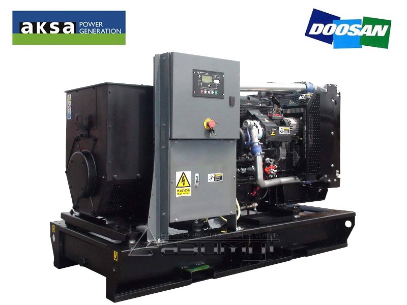 Дизельный генератор AKSA AD132 (Doosan) мощностью 100 кВт