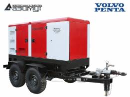 Передвижная электростанция дизельная 100 кВт Volvo Penta ЭД-100-Т400-1РКМ23