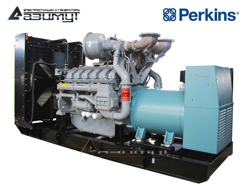 Дизельный генератор 1000 кВт Perkins (Индия) АД-1000С-Т400-2РМ18 с АВР