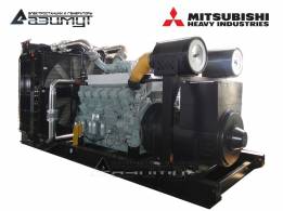 Дизельная электростанция 1000 кВт Mitsubishi-SME (Китай) АД-1000С-Т400-2РМ8C с АВР