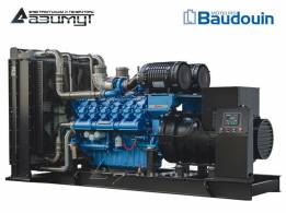 Дизельный генератор 1000 кВт Baudouin Moteurs АД-1000С-Т400-2РМ9 с АВР