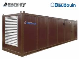 Дизель генератор АД-1000С-Т400-2РНМ9 Baudouin Moteurs мощностью 1000 кВт в контейнере с автозапуском (АВР)