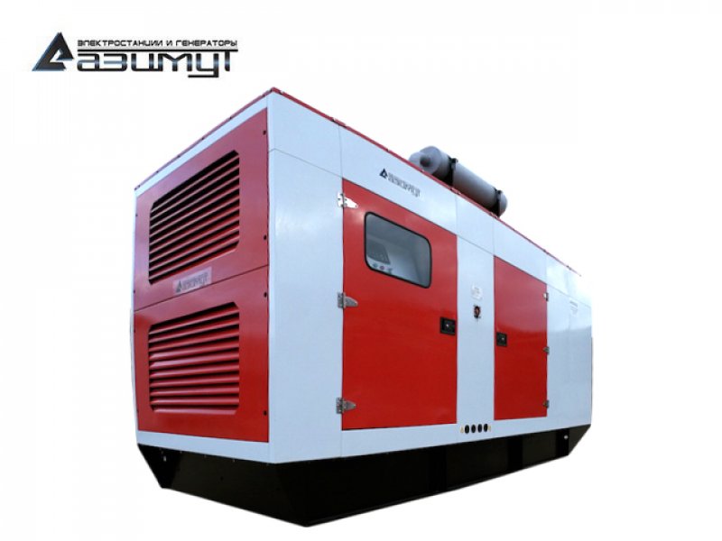 Дизельный генератор АД-1000С-Т400-1РКМ26 Yuchai мощностью 1000 кВт в кожухе