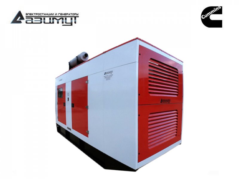 Дизель генератор 1000 кВт в кожухе Cummins QSK38-G5 АД-1000С-Т400-1РКМ15UK