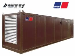 Дизель генератор АД-1100С-Т400-2РНМ27 MTU мощностью 1100 кВт в контейнере с автозапуском (АВР)