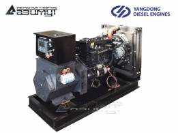 Однофазный дизель генератор 12 кВт Yangdong АД-12С-230-1РМ5