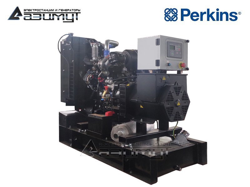 Однофазный дизельный генератор 12 кВт Perkins АД-12С-230-2РМ18 с автозапуском (АВР)