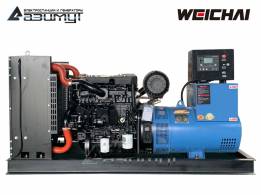 Дизельный генератор 120 кВт Weichai АД-120С-Т400-2РМ7 с АВР