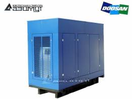 Дизельный генератор 120 кВт Doosan под капотом, АД-120С-Т400-1РПМ17