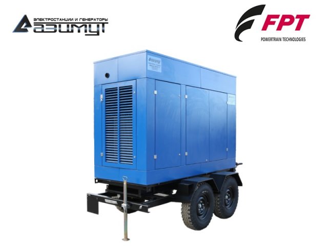 Передвижная дизельная электростанция 120 кВт FPT (Iveco) ЭД-120-Т400-1РПМ20