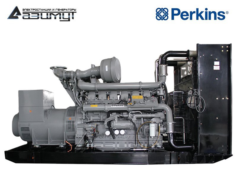 Дизельный генератор 1200 кВт Perkins (Индия) АД-1200С-Т400-2РМ18 с АВР