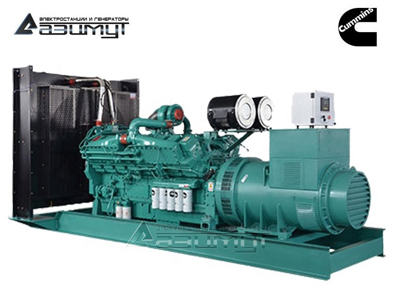 Дизель генератор 1300 кВт Cummins QSK50-G7 (Великобритания) АД-1300С-Т400-1РМ15UK