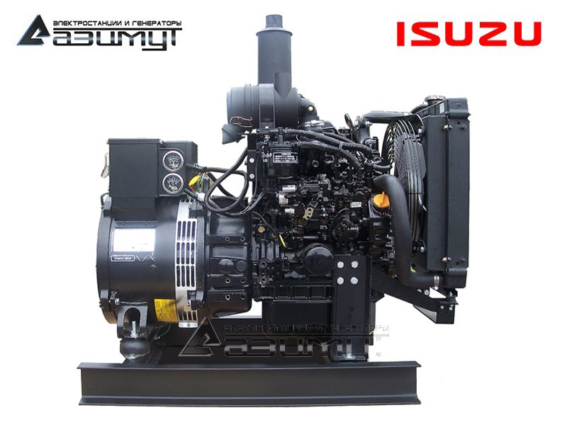 Трехфазный дизель генератор 15 кВт Isuzu АД-15С-Т400-1РМ28