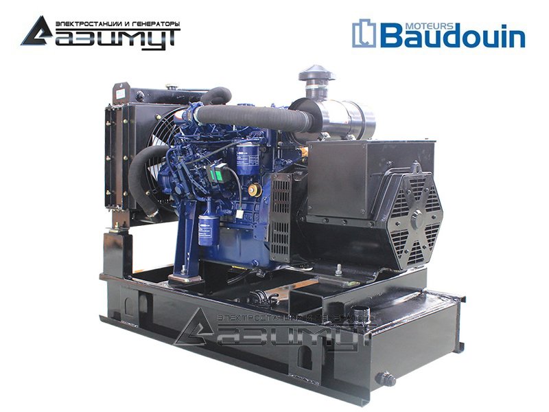 Трехфазный дизель генератор 15 кВт Baudouin Moteurs АД-15С-Т400-1РМ9
