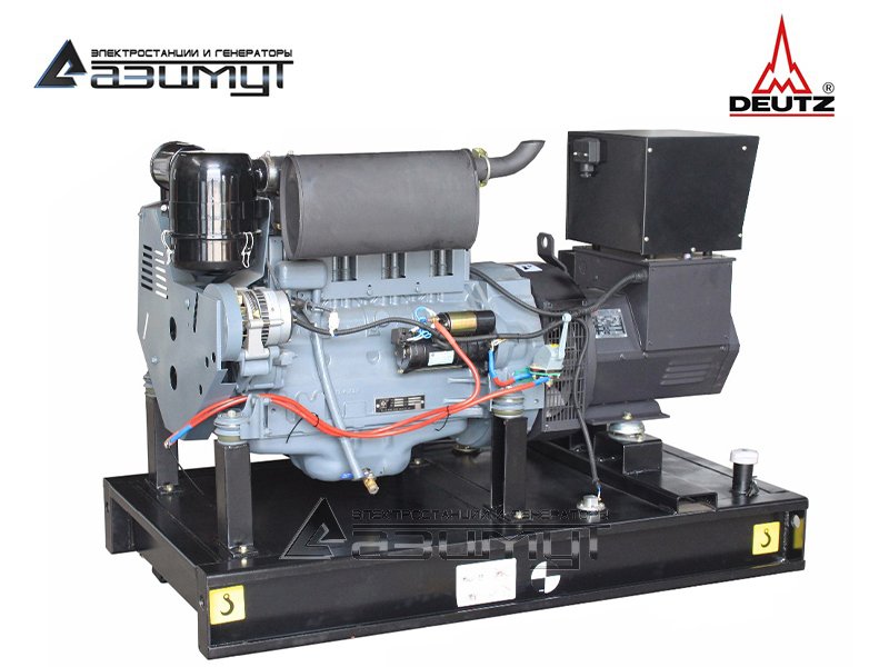 Трехфазный дизельный генератор 15 кВт Deutz (Германия) АД-15С-Т400-2РМ6 с автозапуском (АВР)