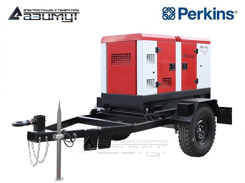 Передвижная дизельная электростанция 15 кВт Perkins ЭД-15-Т400-1РКМ18