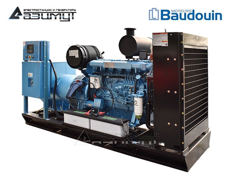 Дизельный генератор 150 кВт Baudouin Moteurs АД-150С-Т400-2РМ9 с АВР